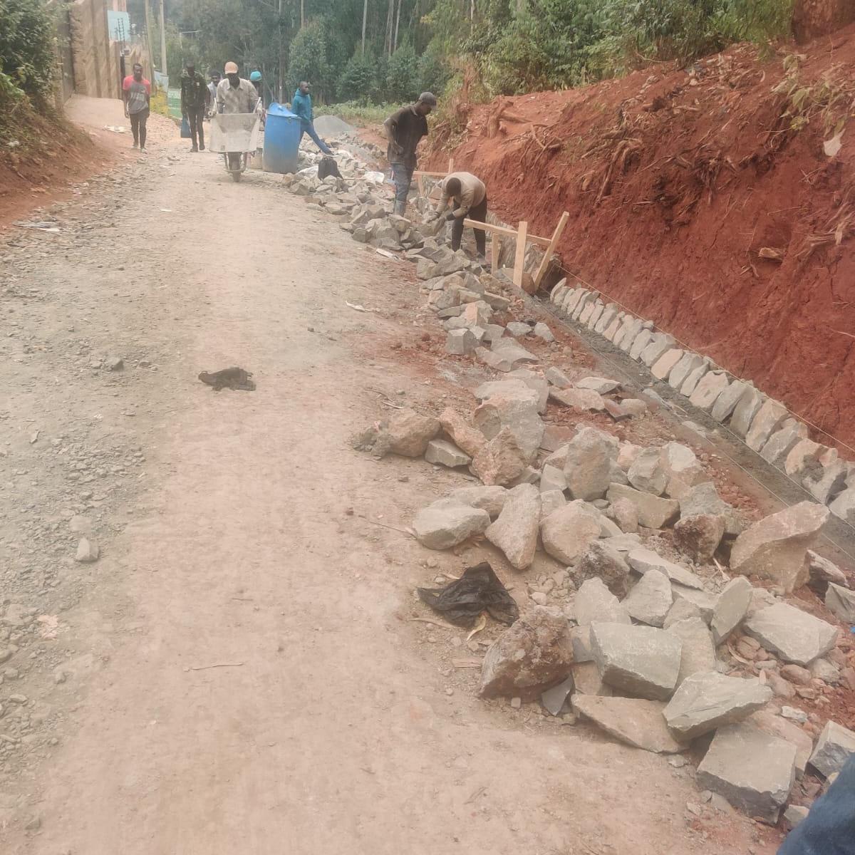 Road Construction in Kiambu