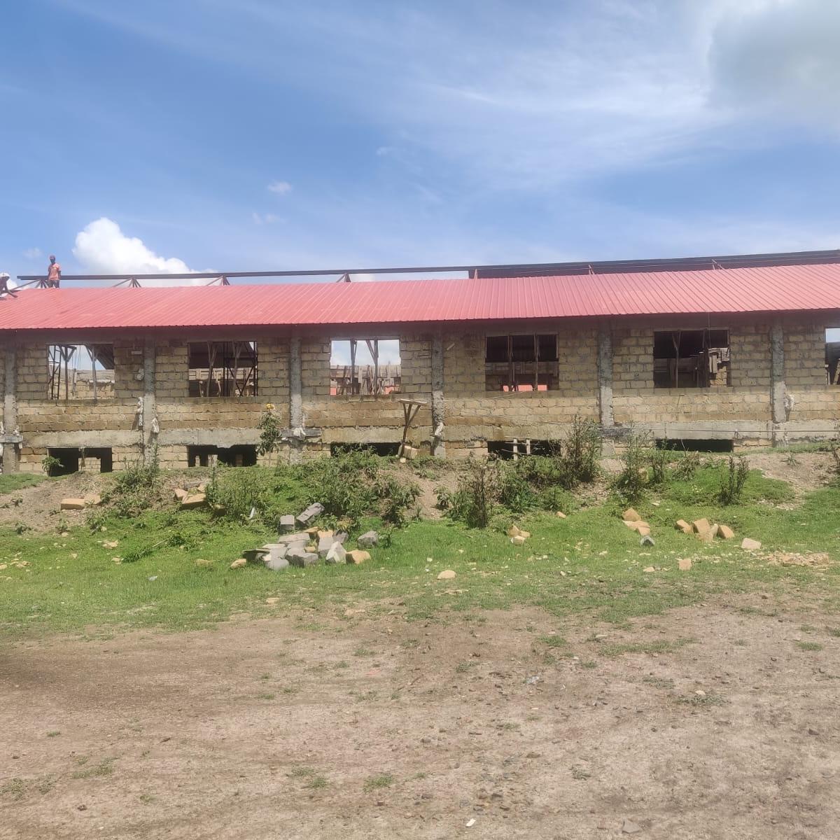 Construction of Classroom at Kibingei girls, Kericho county